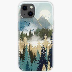 Misty Pines iPhone Case